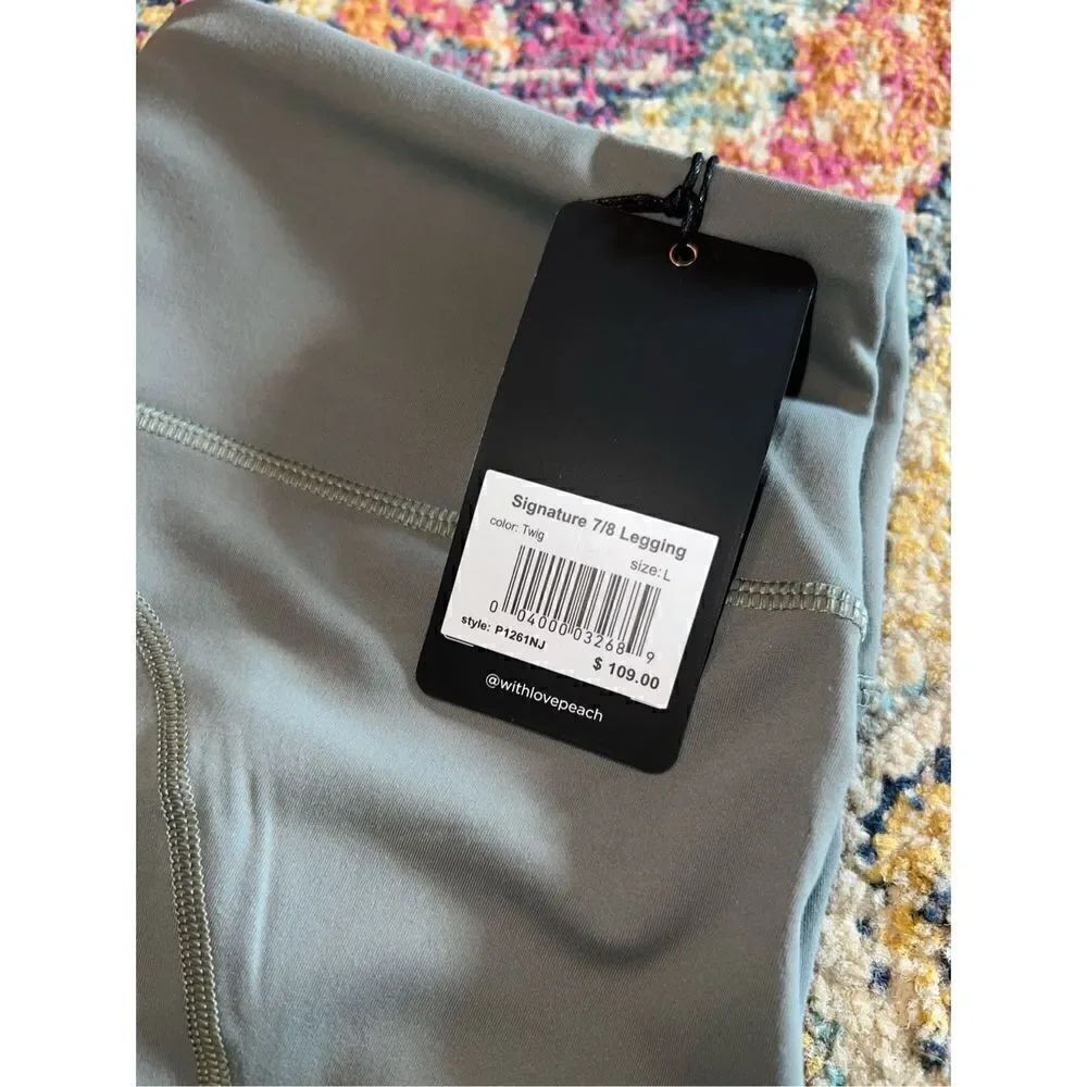 Peach Signature 7/8 Legging (L) - Picture 4 of 4
